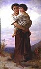 William Bouguereau Canvas Paintings - Young Gypsies